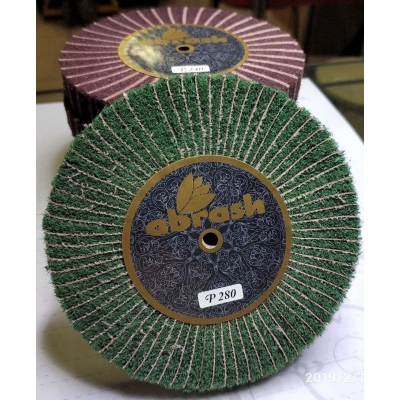Abrash Abrasive Wheel with Green Scotch Brite